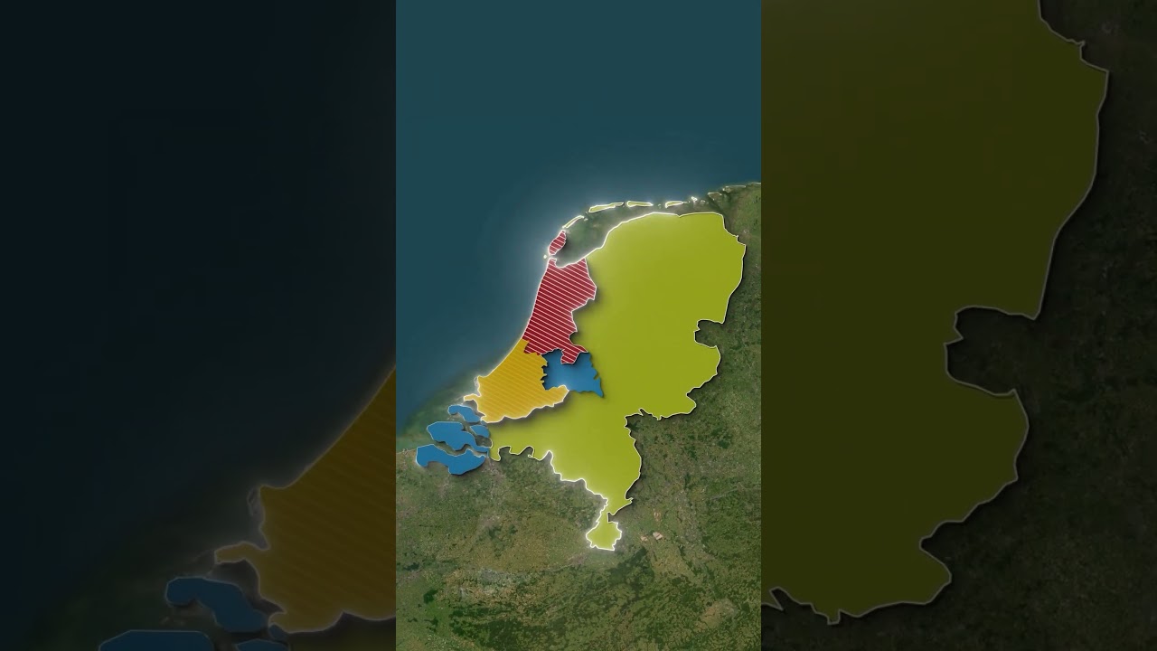 La differenza tra l'Olanda e i Paesi Bassi #PaesiBassi #Olanda #Amsterdam #Geografia