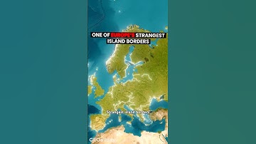 Europe’s Strangest Border? 🤔 Märket Island 🏝️🔦