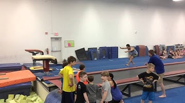 George Khoury lay out punch double front on rod