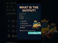 what is the output in python 👨💻#coding #python #programming #codingbat #congress