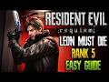 Resident Evil Requiem: Leon Must Die - Rank 5 Easy Guide