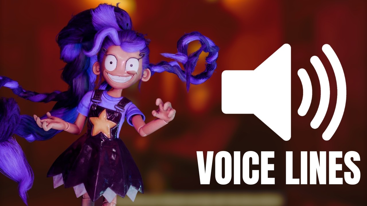 Поппи Плейтайм Лили Лавбрейдс Все голосовые реплики