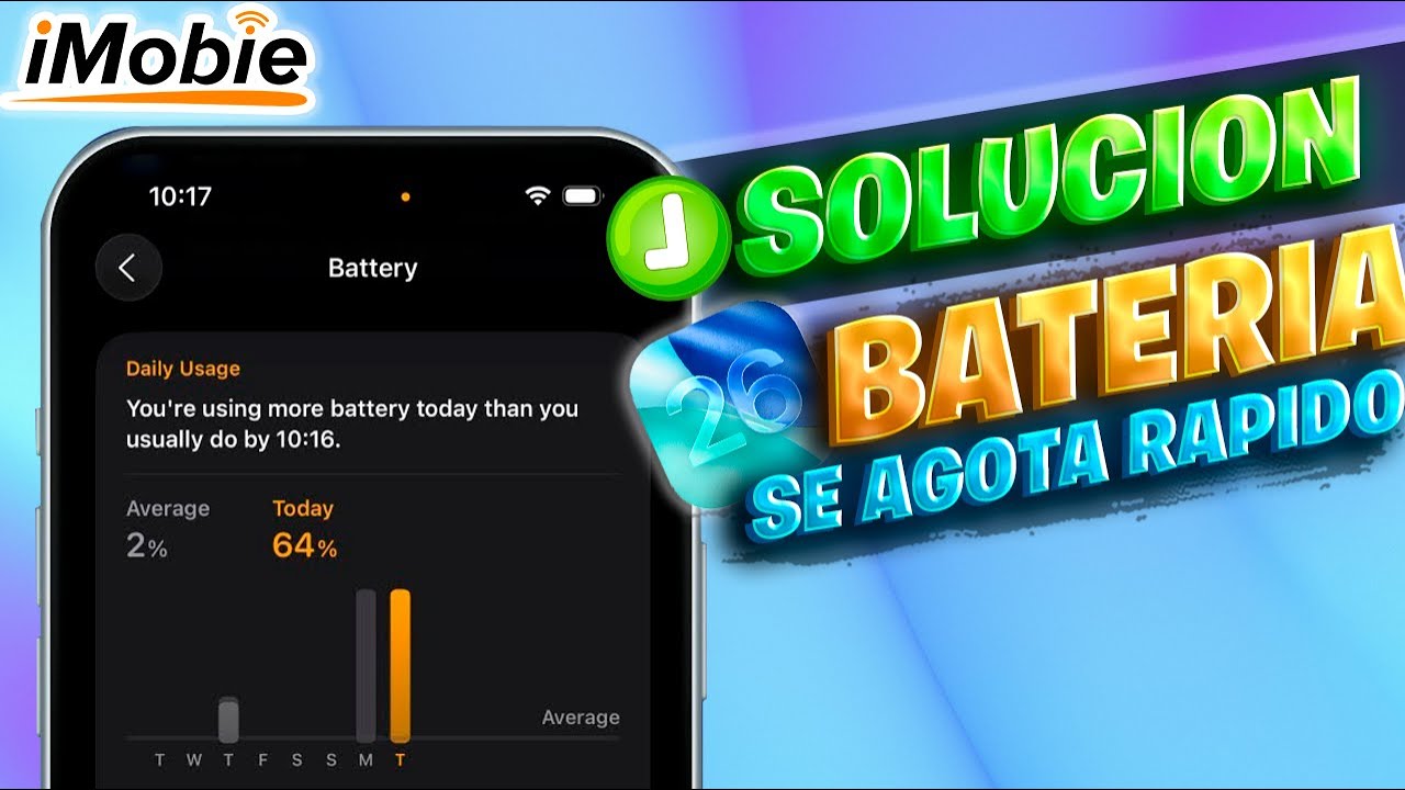 iOS 26 agota la batería del iPhone 😓 | Cómo solucionarlo paso a paso ...