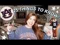25 THINGS TO KNOW ABOUT AUBURN UNIVERSITY |  sororities, dining, classes, etc. tips + facts!