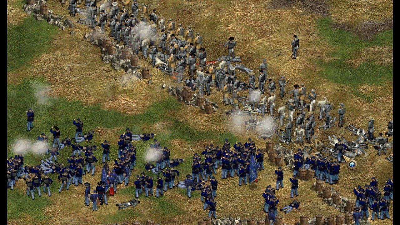 Battle of Kennesaw Mountain 1864 - Hawks Divided Nations 1v1 multiplayer battle