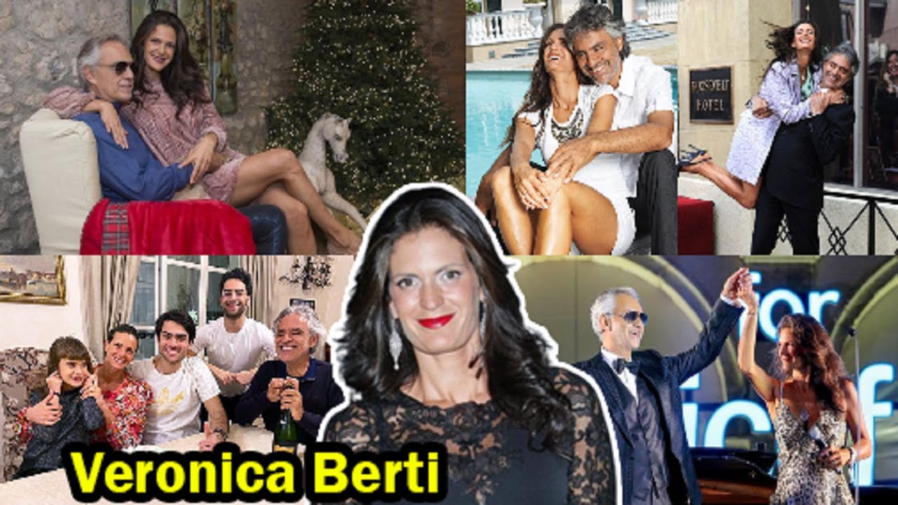 Andrea Bocelli, 60, cosies up to wife Veronica Berti, 35