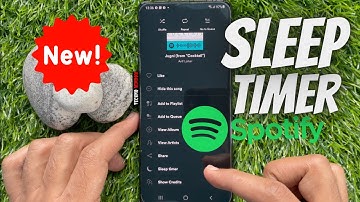 How use Spotify Sleep Timer on an Android Smartphone