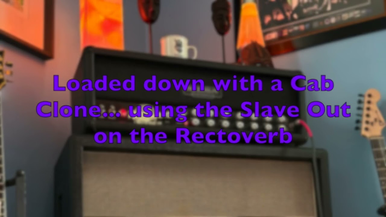 "Modern Godhood" - Mesa Boogie Rectoverb 50