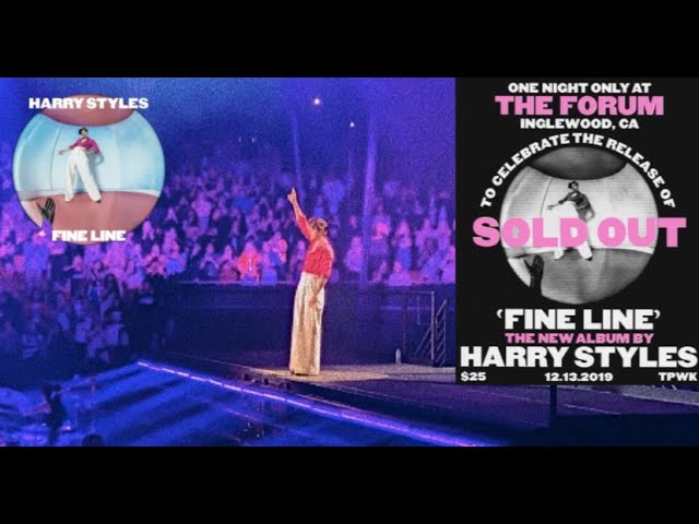 HARRY　TOUR 2019“Awesome!” HARRY STYLES FINE LINE ONE NIGHT ONLY (FULL CONCERT) Los Angeles