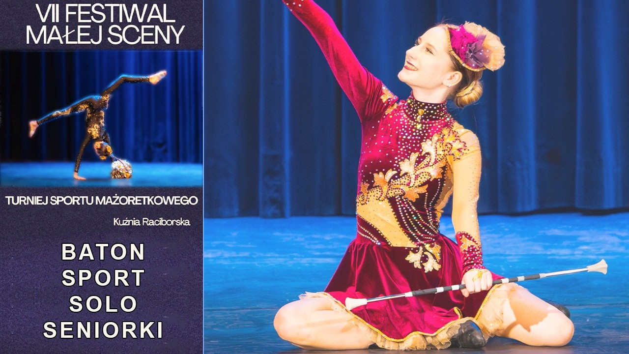 BATON SPORT SOLO SENIORKI - TRZEBNICKIE MAŻORETKI - Kuźnia Raciborska 2024 | PL - MS112