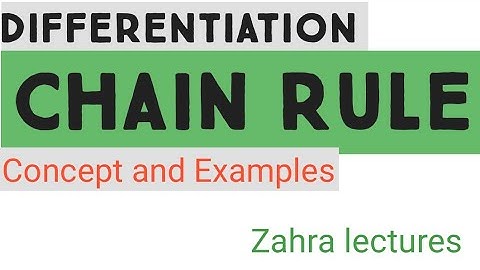 Calculus 1|| Chain Rule for finding  Derivatives  in urdu /hindi