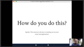 Five Tips for Creating an Amazing College Application - College Essay Guy + CollegeXpress screenshot 1