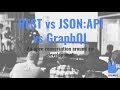 REST vs Json:API vs GraphQL