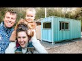 We Moved Into Our SHIPPING CONTAINER Home