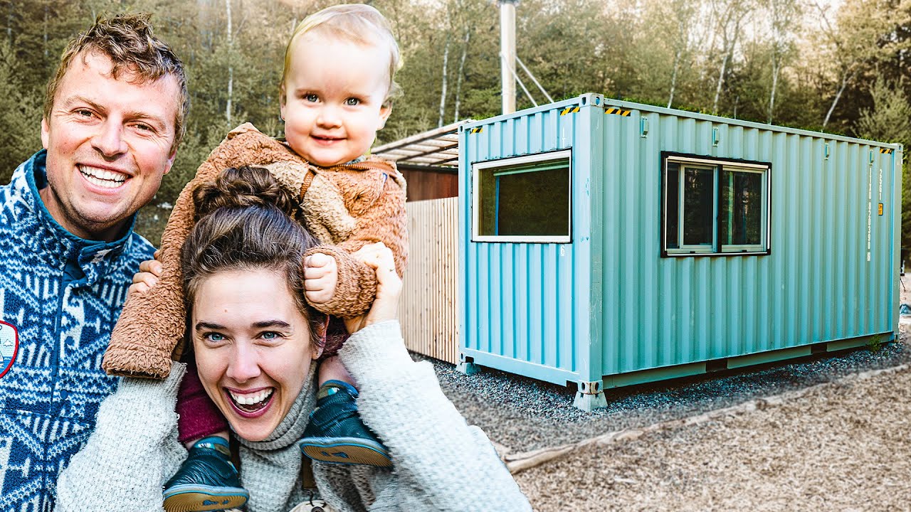 We Moved Into Our SHIPPING CONTAINER Home