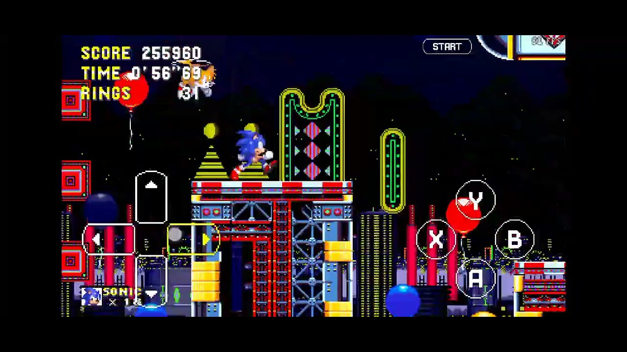 Longplay Sonic 3 A.I.R #4 Carnival Night Zone (CNZ)