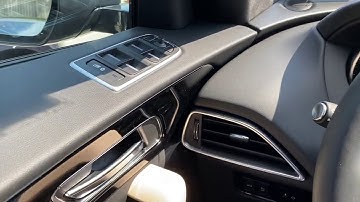 2020 Jaguar F pace dashboard overview￼
