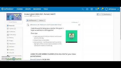 Schoology - How to Create Grading Groups