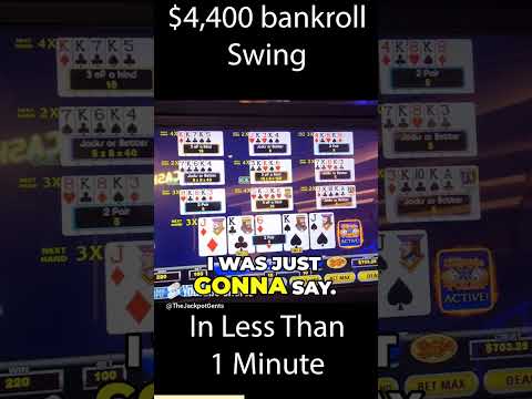 Huge Bankroll Swing in Just Minutes! 😱
