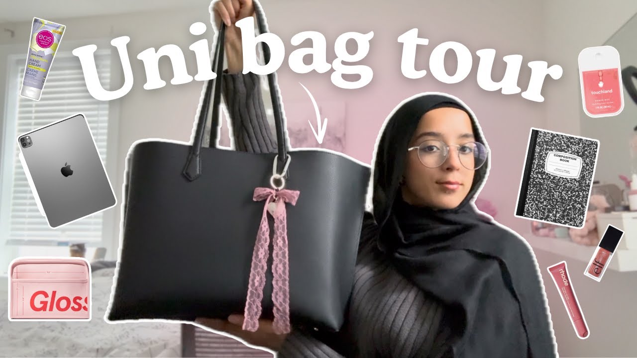 Что в моей школьной сумке ✨ Вещи первой необходимости для колледжа, которые я использую каждый день