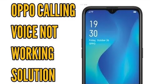 OPPO A1K Calling Voice Not Working Problem Solution || How to Fix Voice Call Not Working in OPPO Pho