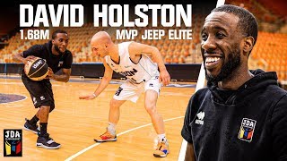 J'AFFRONTE LE MVP DE JEEP ELITE : DAVID HOLSTON (1M68)