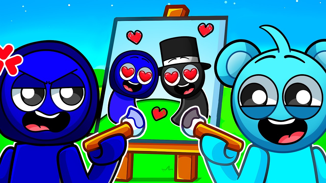 Jevin e Sky no DESENHE e TROQUE no Roblox!