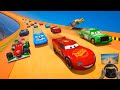 Ring race all cars mcqueen vs the king chick hicks francesco bernoulli winford rutherford  friends