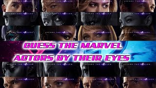 GUESS THE MARVEL ACTORS BY THEIR EYES by W&A Family 51,242 views 2 years ago 18 minutes