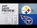 Steelers vs Titans | NFL Game Preview & Football Predictions | Week 7