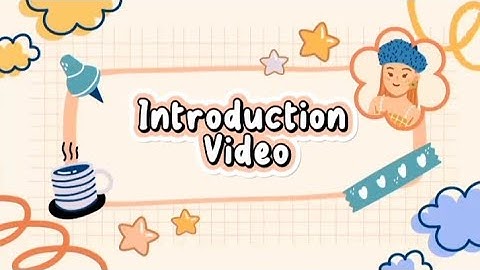 Introduction Video for Speaking Intensive Course