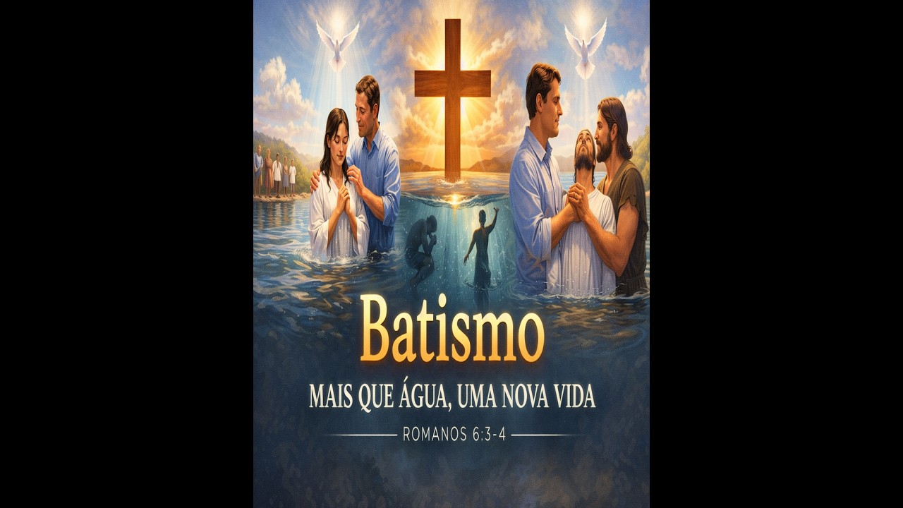 Momento de Reflexão,Tema:“Batismo: Mais que Água, Uma Nova Vida”