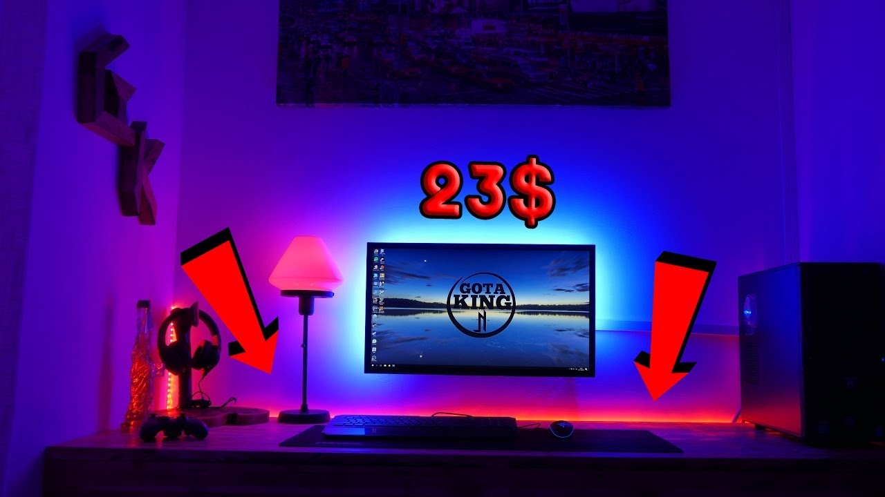 BEST RGB LED Strip for 23 أفضل أضواء لحاسوبك الجيمر YouTube