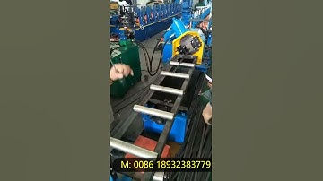 Rack U Channel Roll Forming Machine