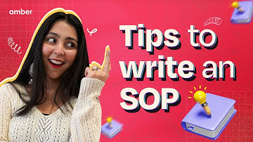 Unlocking 10 Secret Tips to Write an SOP | amber