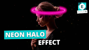 Create A Neon Glow Halo Effect in Pixlr E