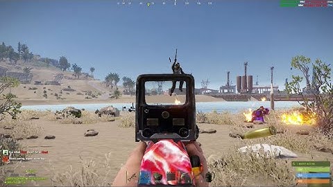 Hot fight 1v3/RUST #rust #funny #crazy #moment #things #shorts #clip