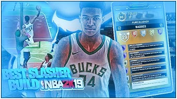 MOST OVERPOWERED SLASHER BUILD ON NBA 2K19! 99 CONTACT DUNK + HALL OF FAME POSTERIZER!