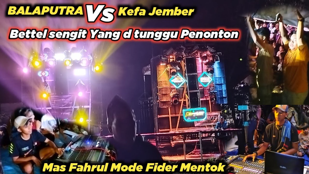 BETTEL GEDEN SENGIT 🔥 YANG DI TUNGGU TUNGGU PENONTONNYA BALAPUTRA X KEFA MUSIK 