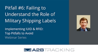 Pitfall #6: Failing to understand the role of Military Shipping Labels