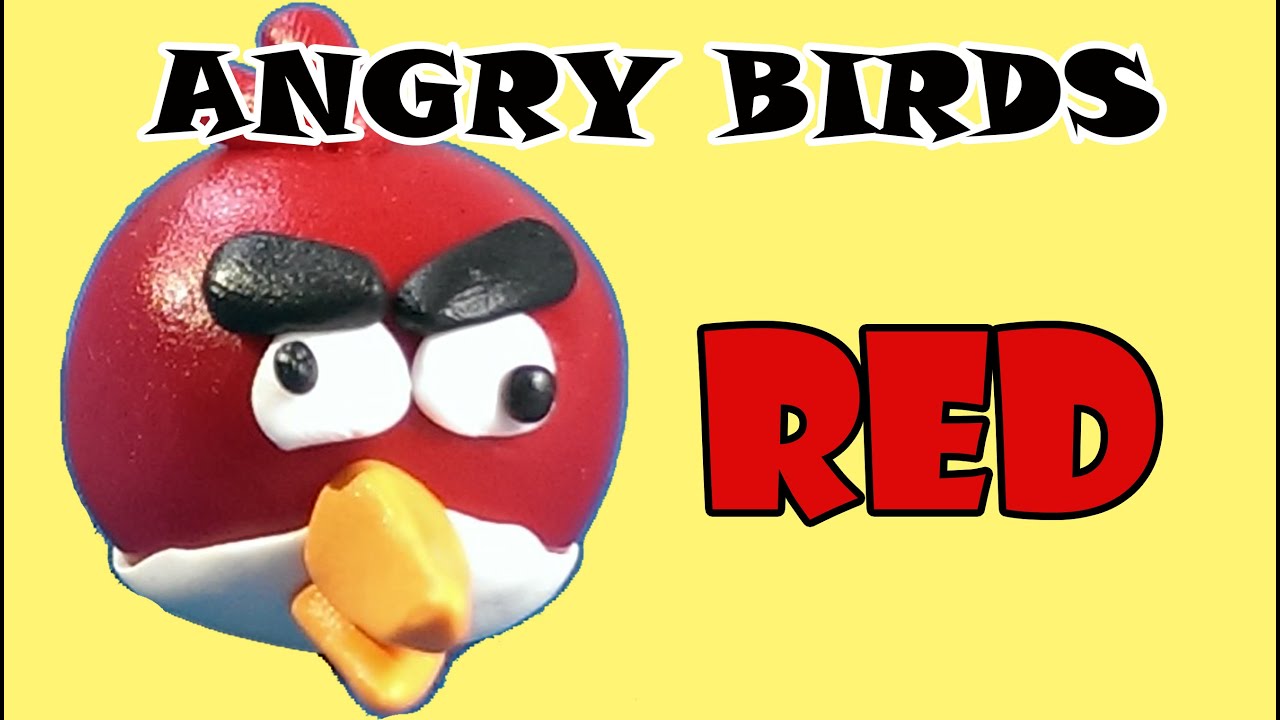 How to make Angry Birds 2016 movie characters - RED bunbum's channel