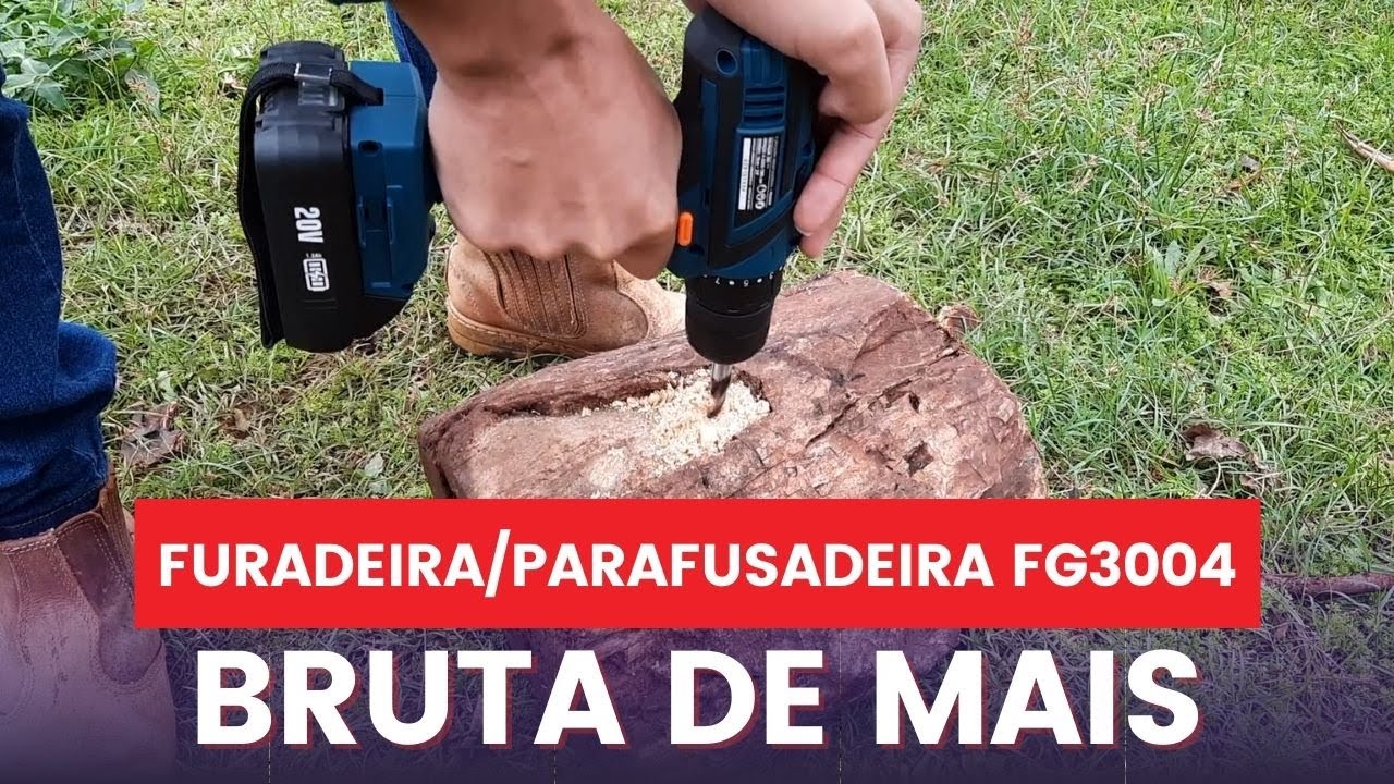 Unboxing Furadeira/Parafusadeira FortG FG3004