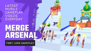 Merge Arsenal 🔫💣💥 Game Review, Mobile Game, Gameplay screenshot 2