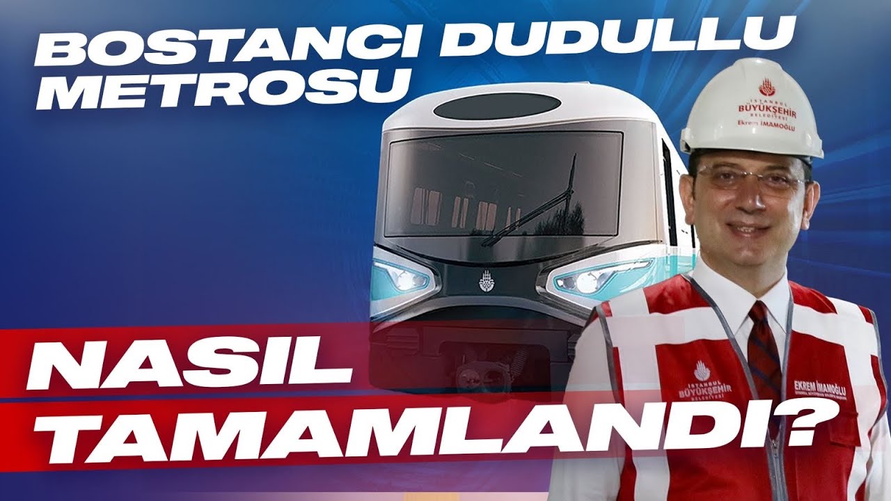 BOSTANCI DUDULLU METROSU'NUN HİKAYESİ