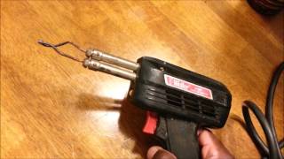 fix a weller solder gun!