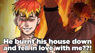 Why'd I Let The Yandere Firefighter Into My House 😭 | Infatuation Inferno (All Endings)