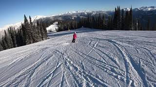 Christina and Chelsea skiing Whistler Spring Break 2021