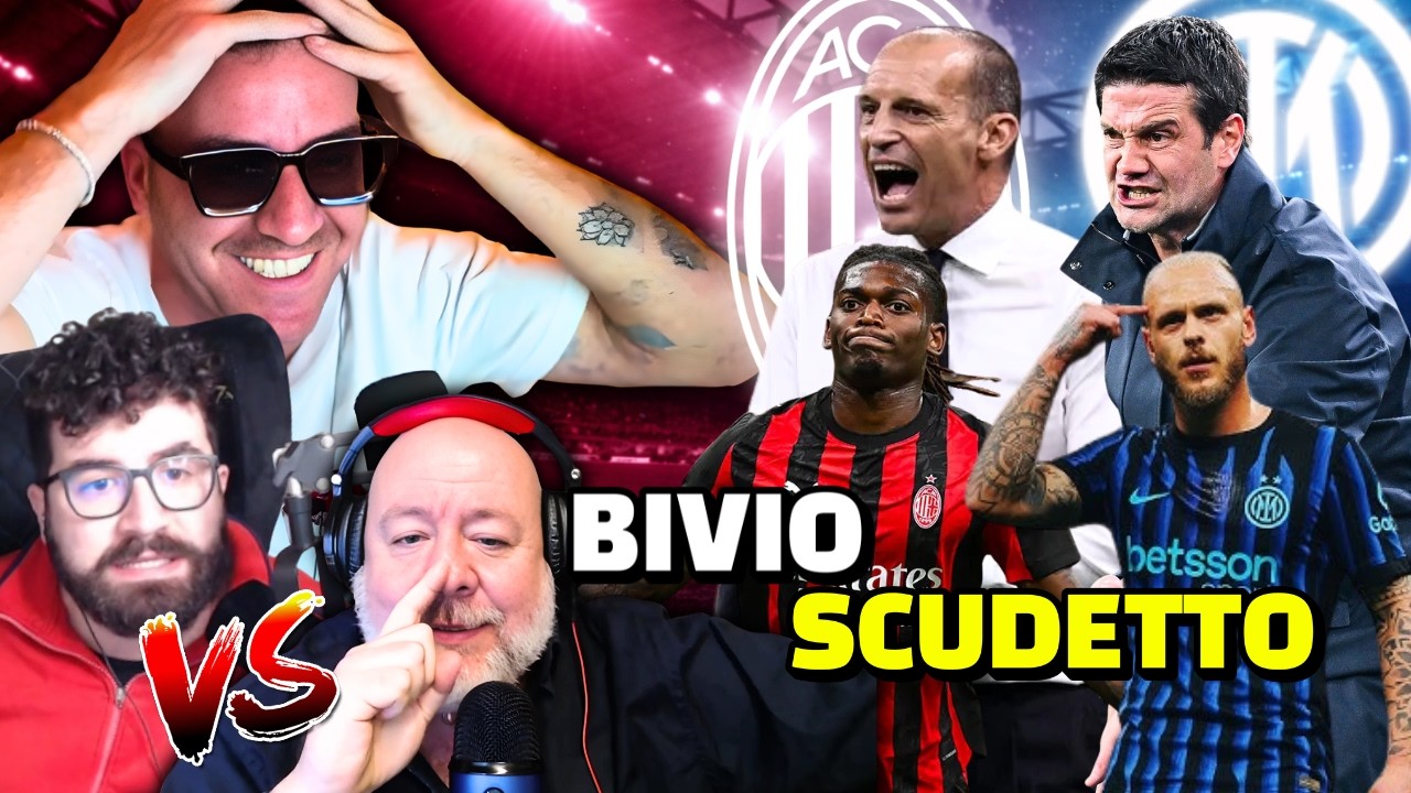 SETTIMANA DERBY DI MILANO! ALLEGRI DEVE VINCERE PER TORNARE IN CORSA! CHIVU HA PIù DA PERDERE! 🔥