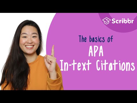 The Basics of APA In-text Citations (6th Edition) | Scribbr 🎓