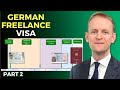 German freelance visa ✅ PART 2 🇩🇪 🇪🇺 (rental contract, letters of intent and more)